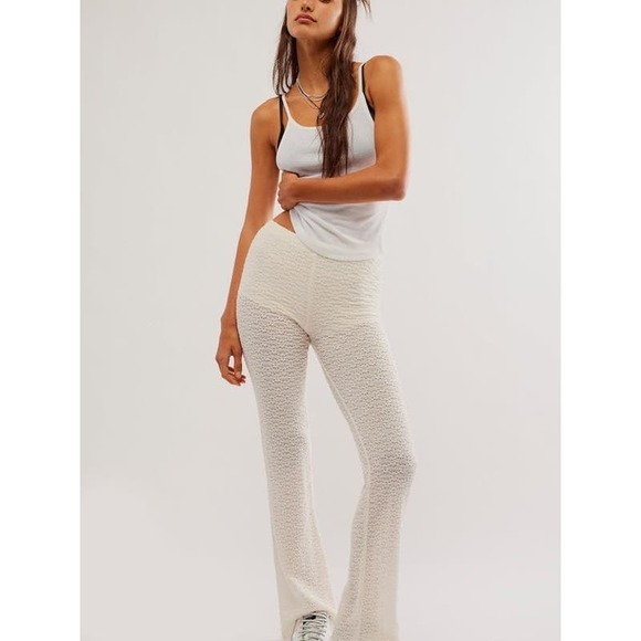 Free people Pants - Free people one ola lace pants